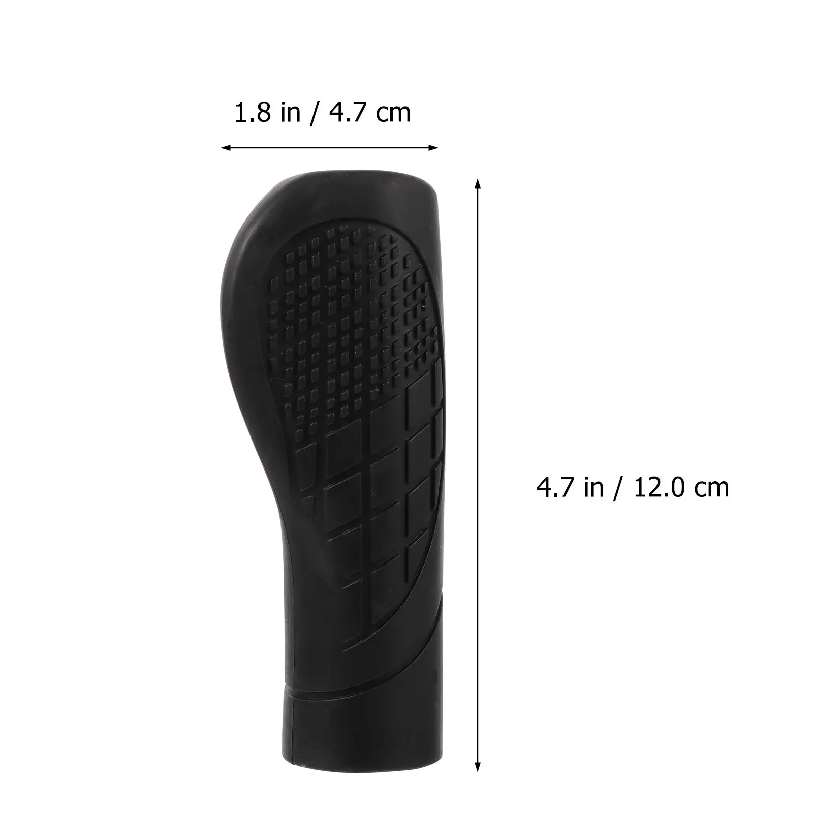 1Pair Plastic Tpe Scooter Handle Cover 22Mm Ergonomic Textured Grip for Maximum Control Comfort and Dust Resistance