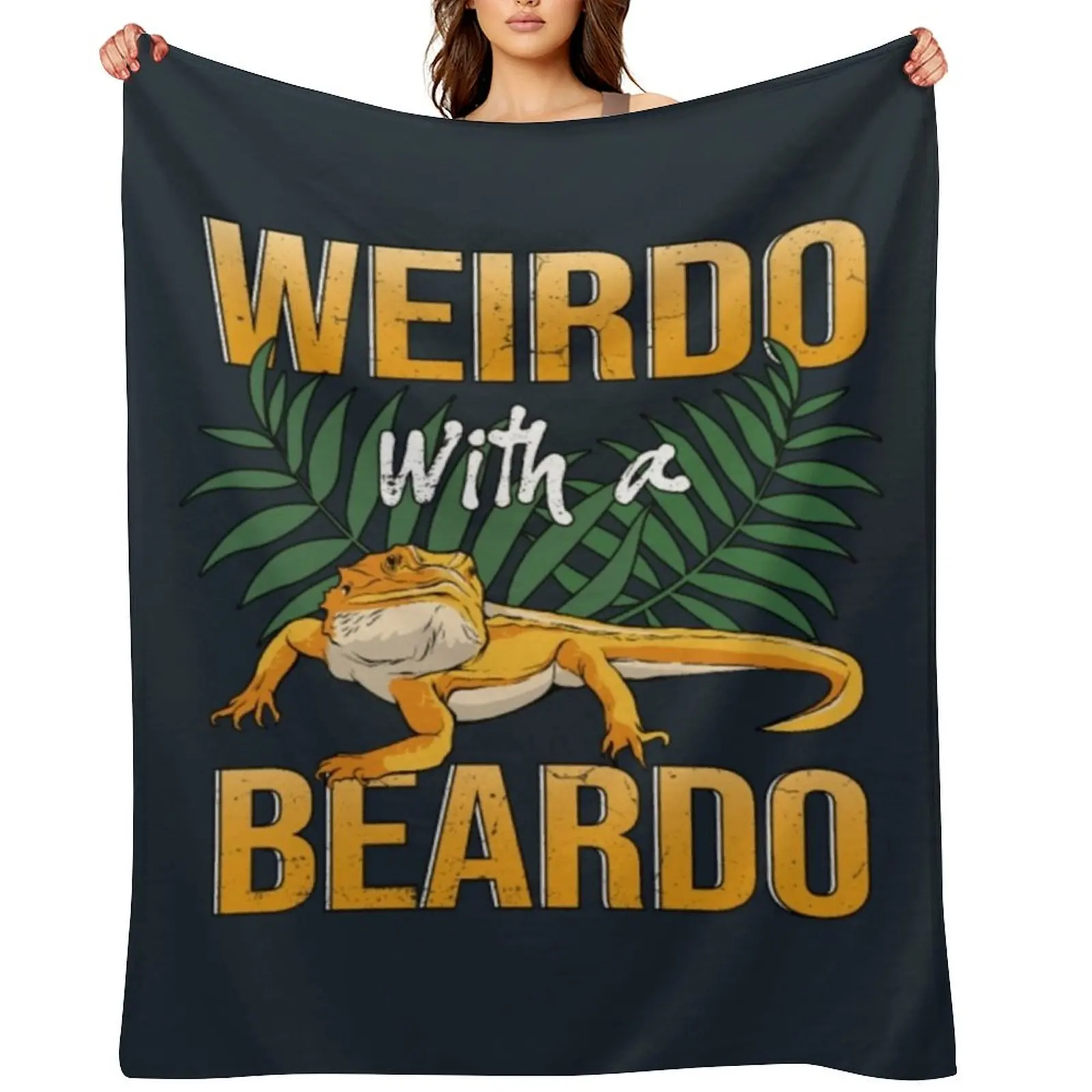 

Bearded Dragon Pet Lizard Terrarium Lizard Owner Throw Blanket cosplay anime for sofa Giant Sofa For Decorative Sofa Blankets