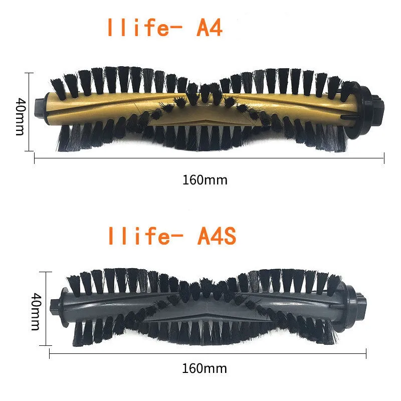 Chuwi ilife a4 a4s用メインブラシ,掃除機,耐久性のあるメインローラー,スペアアクセサリー