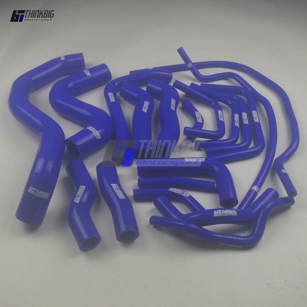 

Silicone Radiator Hose Kit For 2008-2019 Nissan Skyline GT-R R35 VR38DETT (19pcs)