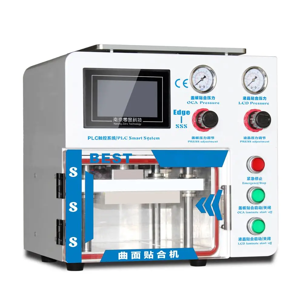 

Full Set of for Samsung Inframe Lamination for S8 S8+ S9 S9+ Note 8 Note 9 Touch Screen LCD OCA Vacuum Laminator Repair Machine