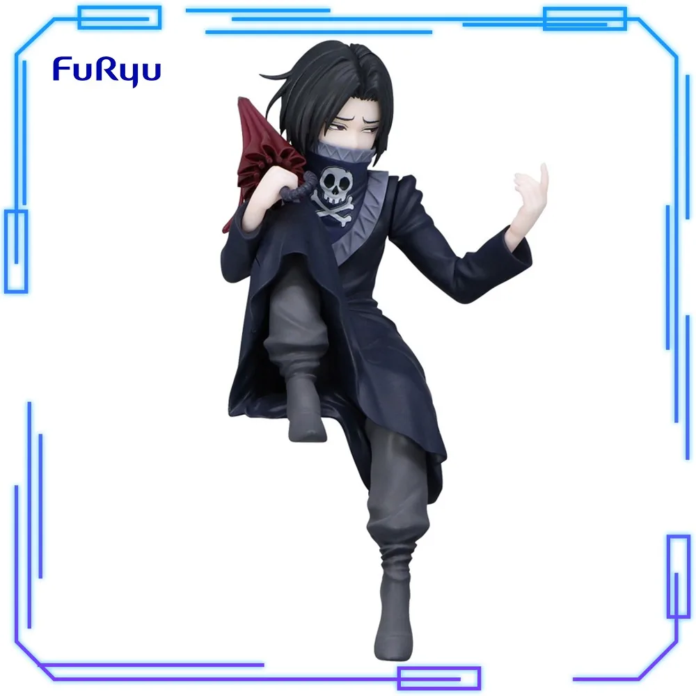 

In Stock FuRyu Original Genuine Anime HUNTER×HUNTER Feitan Portor 14cm Collection Models Toy Noodle Stopper Figures Xmas Gift