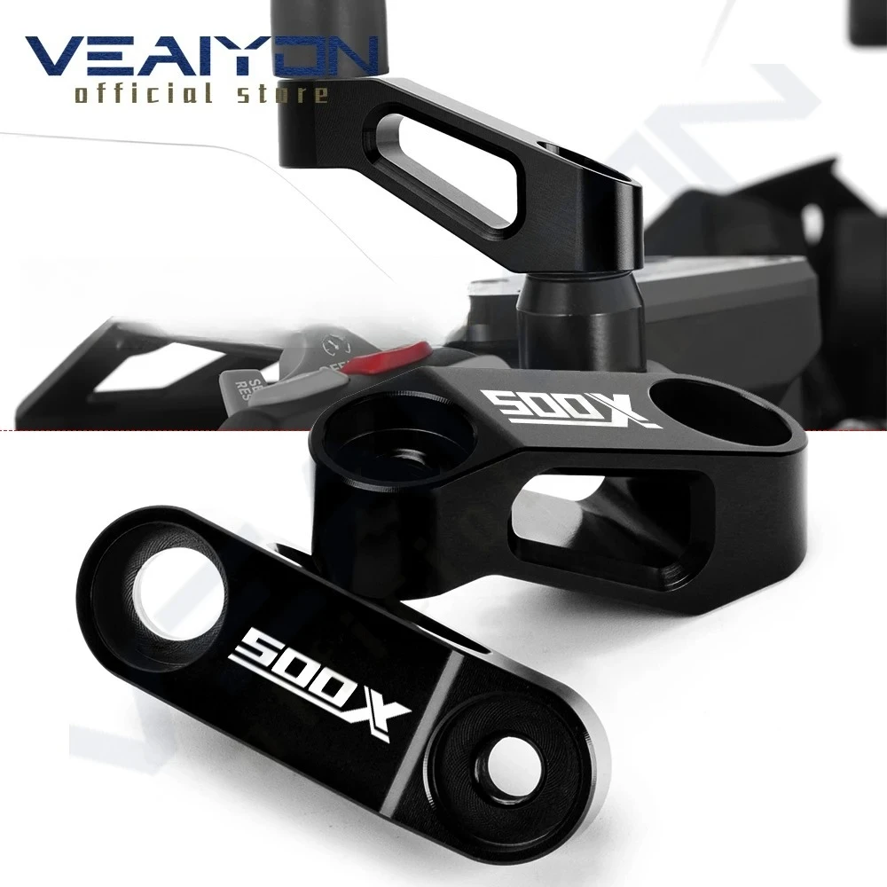 

For 500X CB125 CB125F CB125R CB250F -2023 2024 Motorcycle Accessories Mirror Riser Extenders Spacers Extension Adapter Adaptor