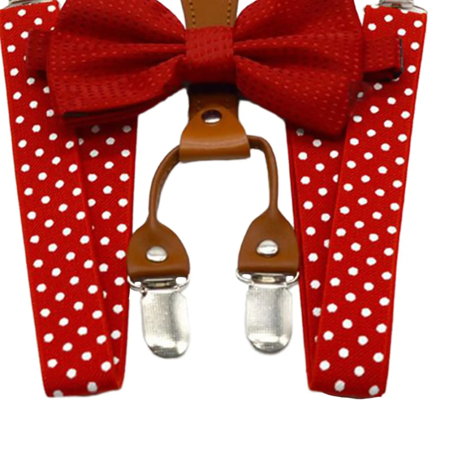 حمالات رجل ونسائي قابلة للتعديل، شريط مطاطي عصري، 4 مشابك، حامل سراويل متعدد الاستخدامات للمناسبات الرسمية وغير الرسمية #5