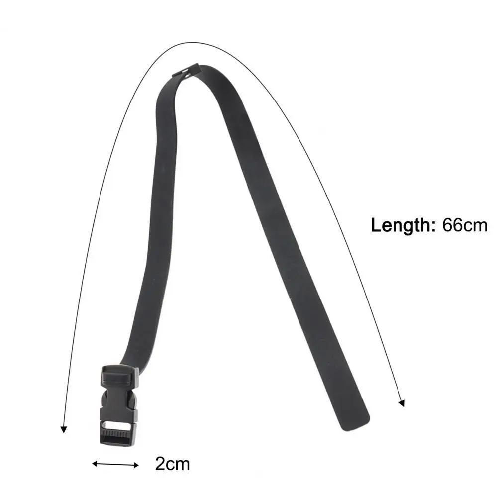 1pc Thickened Rubber Knife Straps Snorkeling Belts Lightweight Anti-scratch Quick Release Snorkeling Belts For Diving Swimming