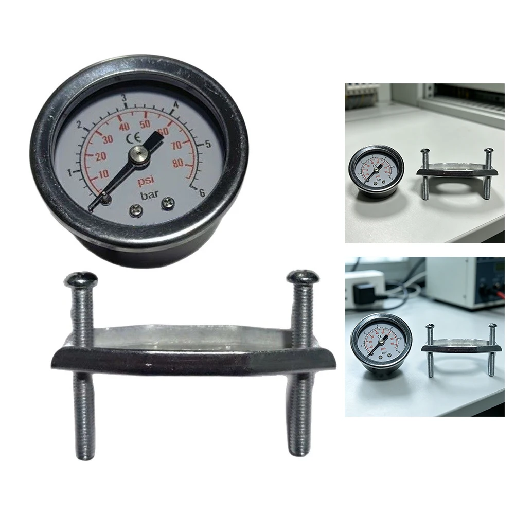 Replacement 2035 Steam Pressure Gauge, Fits Electric Heating Boilers & Garment Steamers, Quick Easy Install