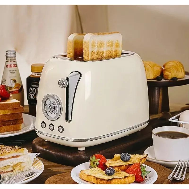 High Quality Grille Pain Toaster 2 Slice Retro Toaster Sandwich Torradeira Pop up Stainless Steel Toster view 6