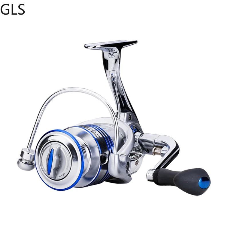 

GLS Newest 3000 4000 5000 6000 7000 DWA-Series 5.0:1/4.7:1 High Quality Spinning Wheel Fishing Reel 13+1BB Fishing Coil