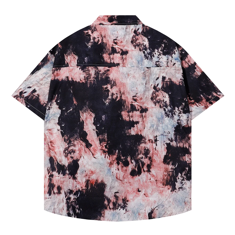 Hawaiian Shirt Man Top Short Sleeve Printed Shirts Y2k Men Clothing Male Summer Oversized Tops Korean Reviews Many Men's Clothes
