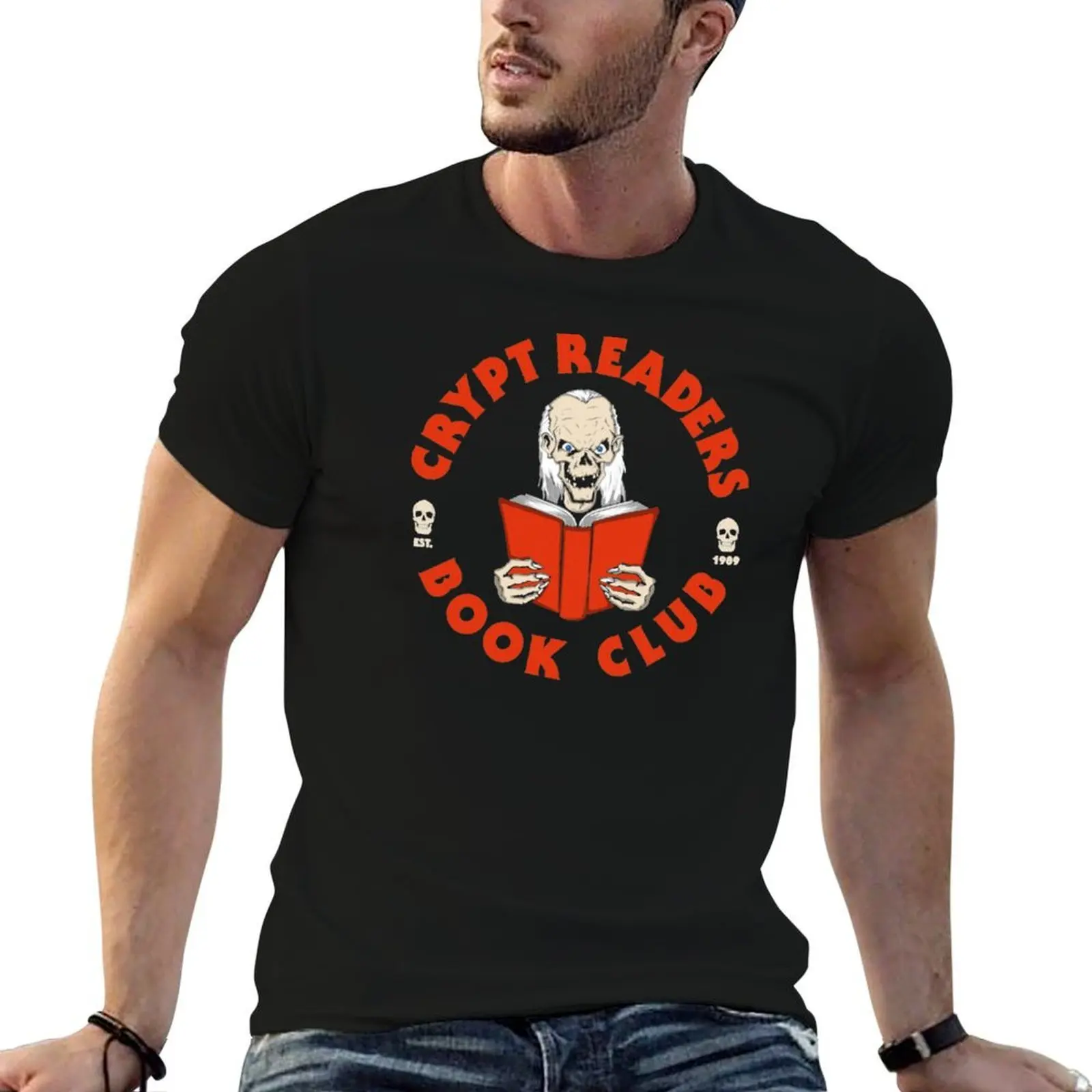 Crypt Readers T-Shirt men t shirt cotton 100% t shirts for man pack white t shirt custom print T-shirt