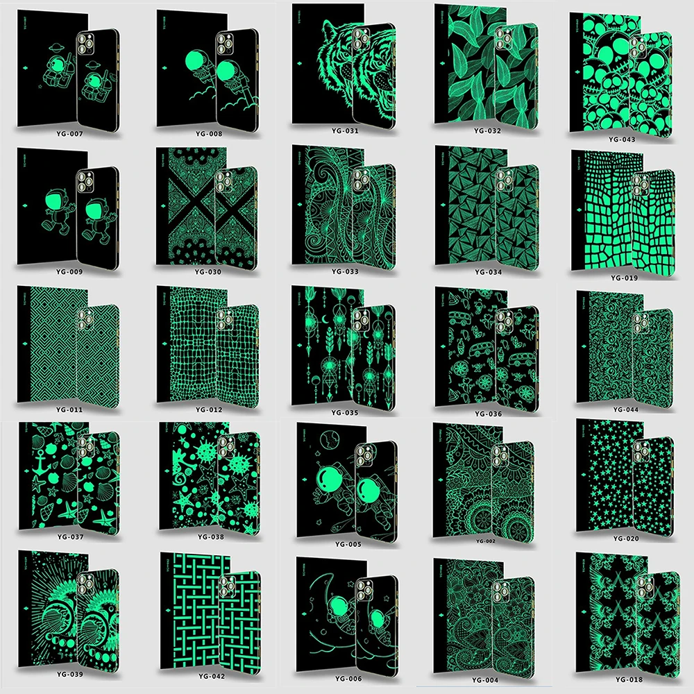 Fonlyu Luminous Florescent Back Sticker Film for Phone Rear Cover Protector Skin for Sunshine Rockspace Cutting Machine Plotter