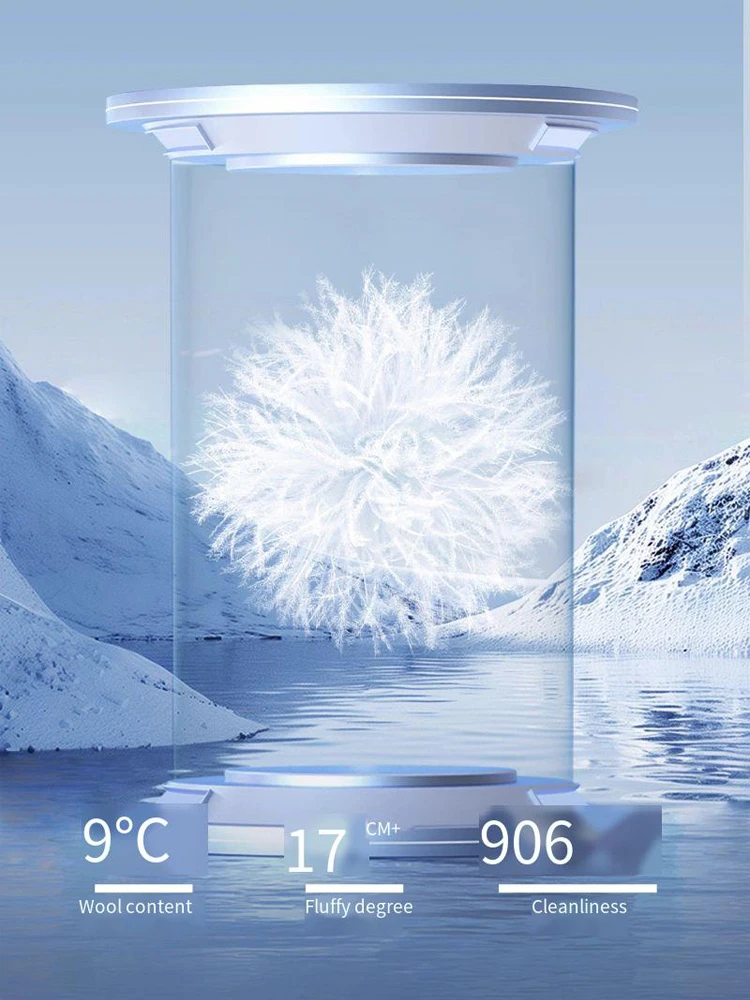 YESUNION Ultraleichte Daunenjacke für Damen, 90 % weiße Entendaunen, elegante, altersreduzierende, einfache, modische, warme Kapuzen-Pufferjacke, Unisex