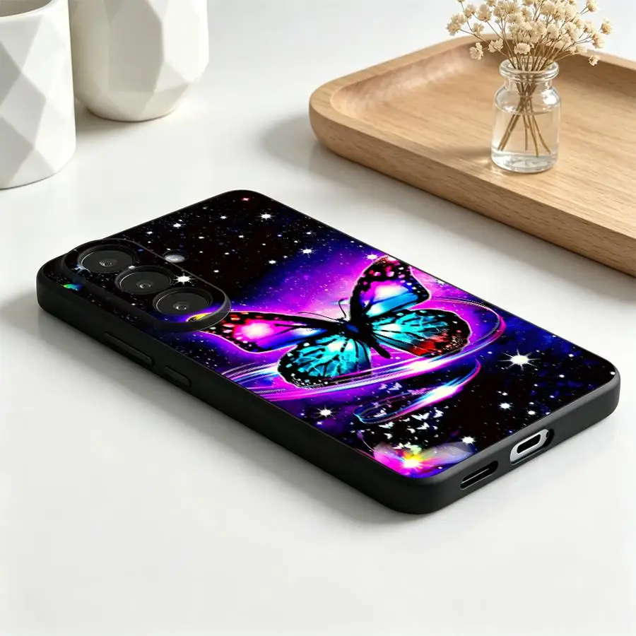 Phone Cover Case for Samsung Galaxy A57 A15 A23 A05 A25 A16 A06 A37 A73 A51 A70 A55 A53 A17 A52 A36 A50 A41 A13 A12 Cosmic Neon