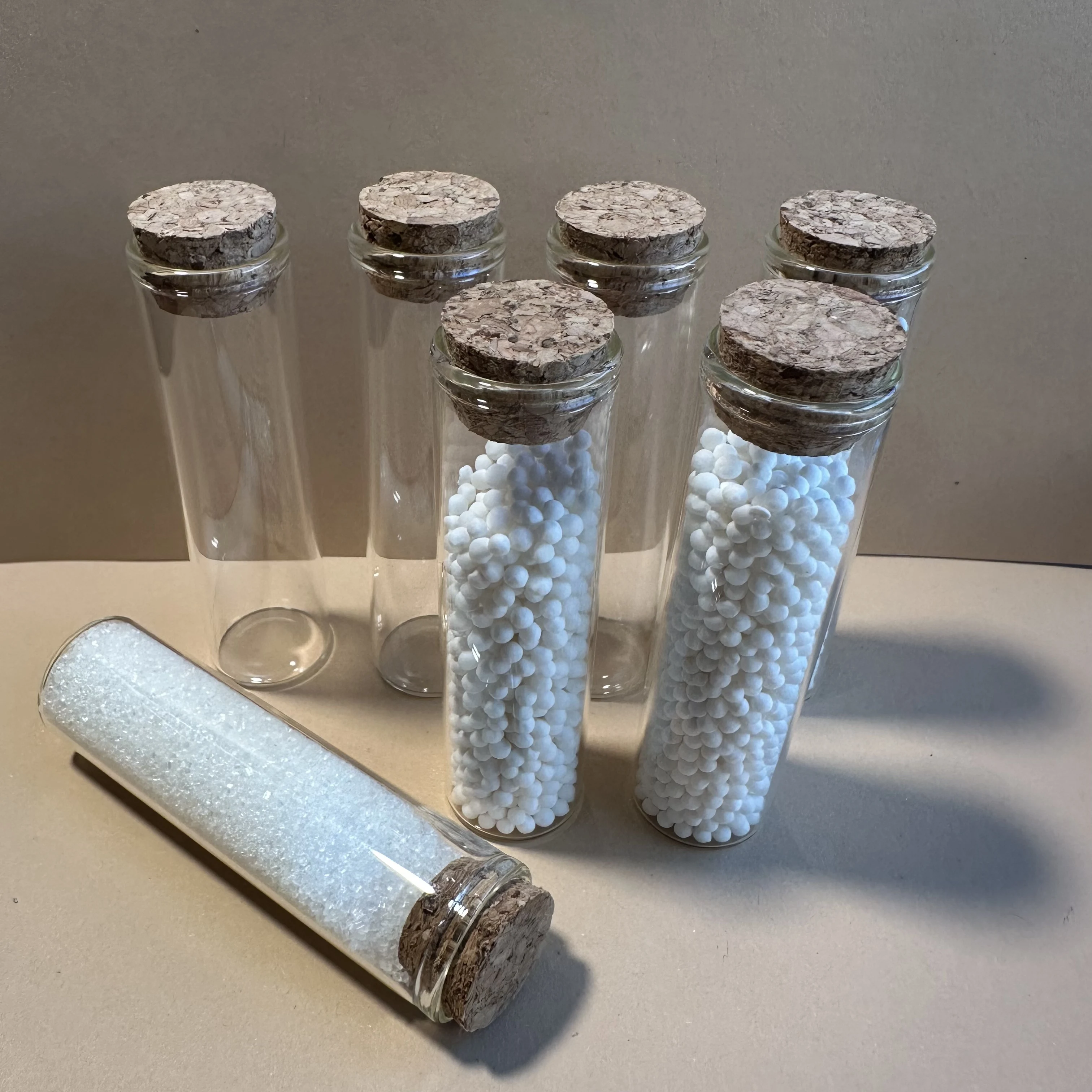 18/24/50 PCS 20ml Glass Bottles with Cork, 17×22×80mm Small Jars for DIY Crafts, Wedding Favors, Christmas Wishing