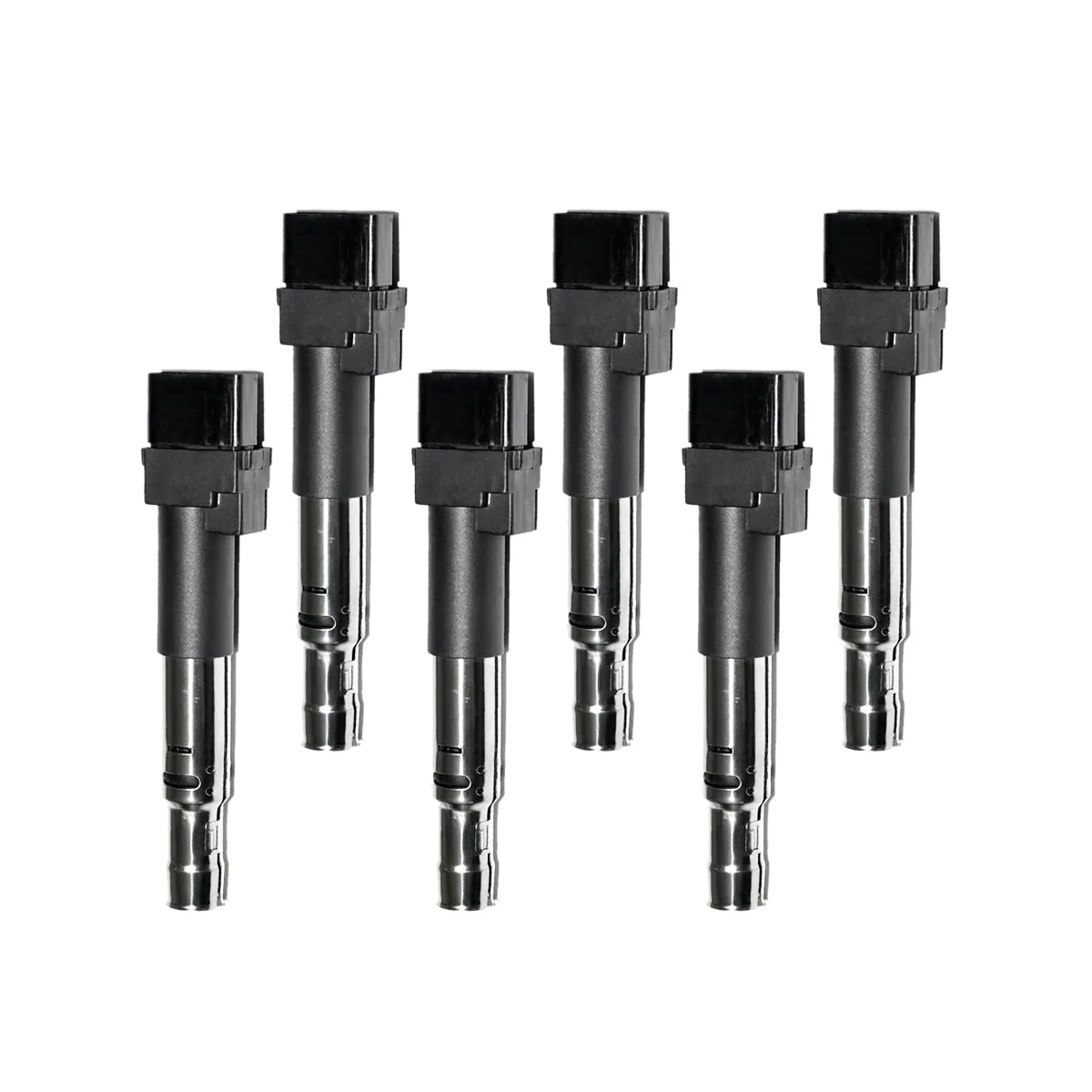 6 Pcs Ignition Coil Pack for   A3 Q7 TT Porsche Cayenne Eos P at R32 Touareg V6 3.2L 3.6L 022905715 022905100B