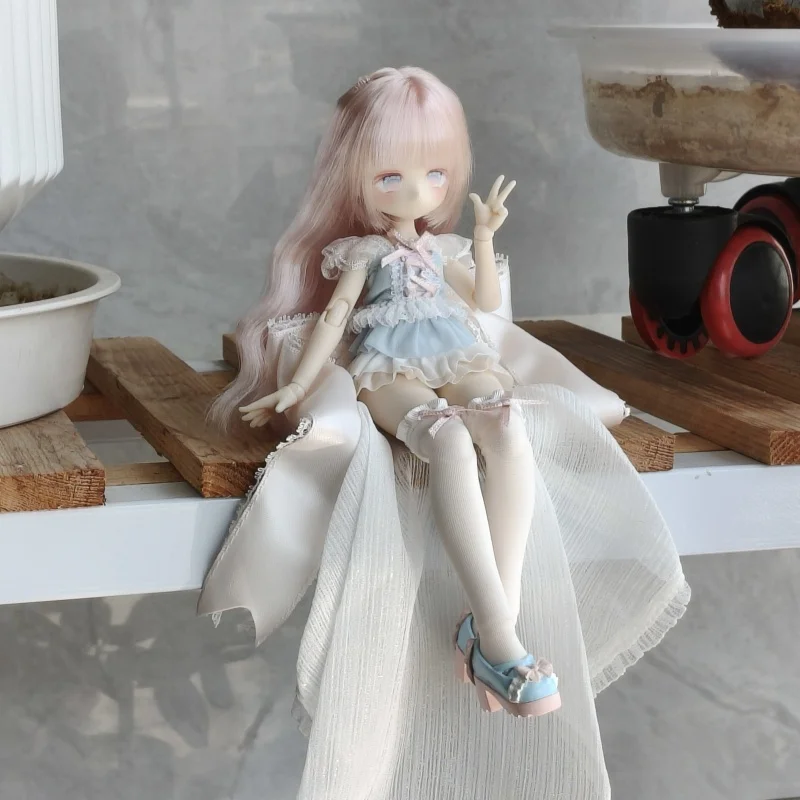 オリジナルモモタレ 1/8 Mjd スズランのささやきウサギ茶ブラインドボックスパーティー春シリーズ関節アクションフィギュア Diy おもちゃ