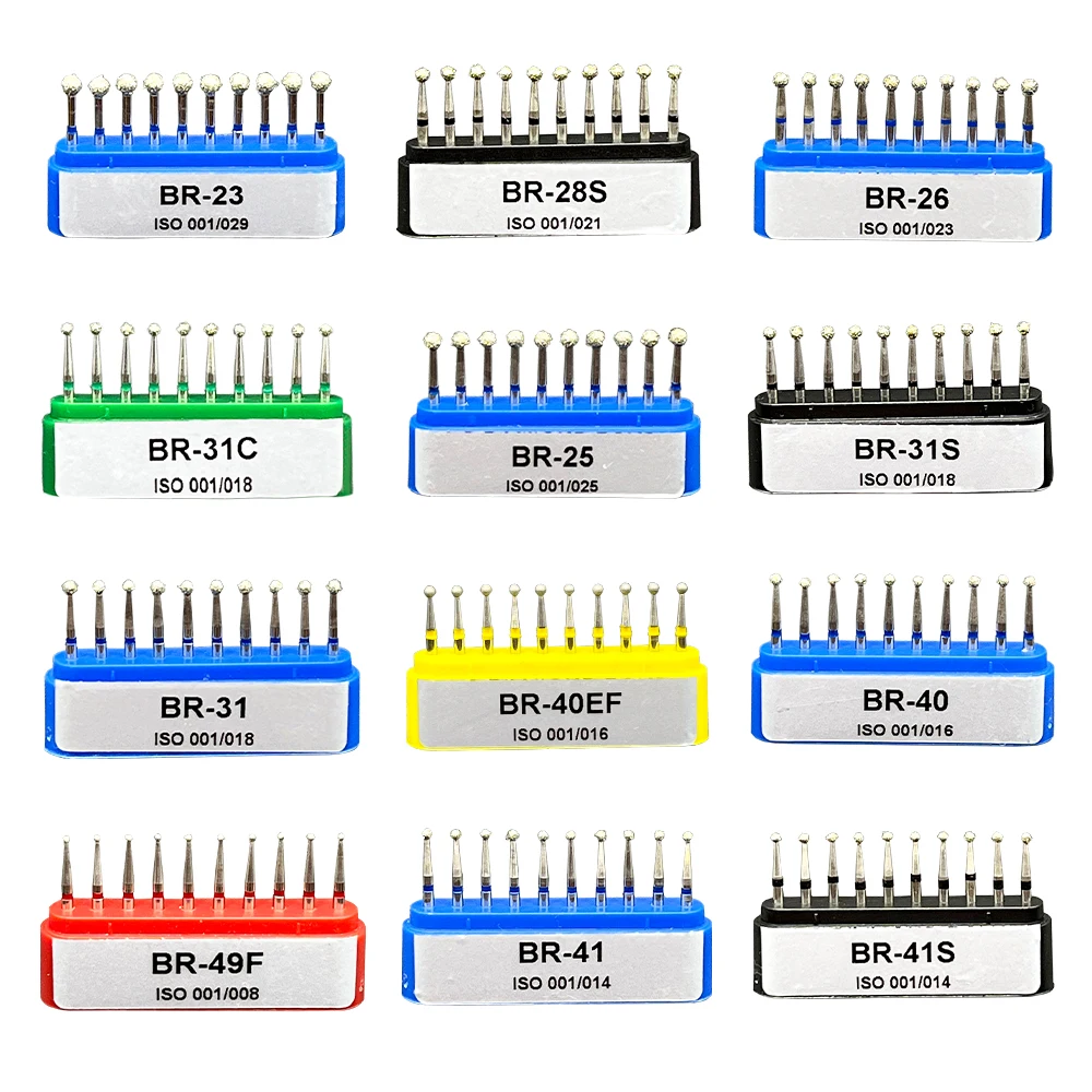 Ag 1 Box Dental Diamant bohrer Bohrer für Hoch geschwindigkeit shand stück Zahnarzt bohrer fg Serie Ø 1,6mm