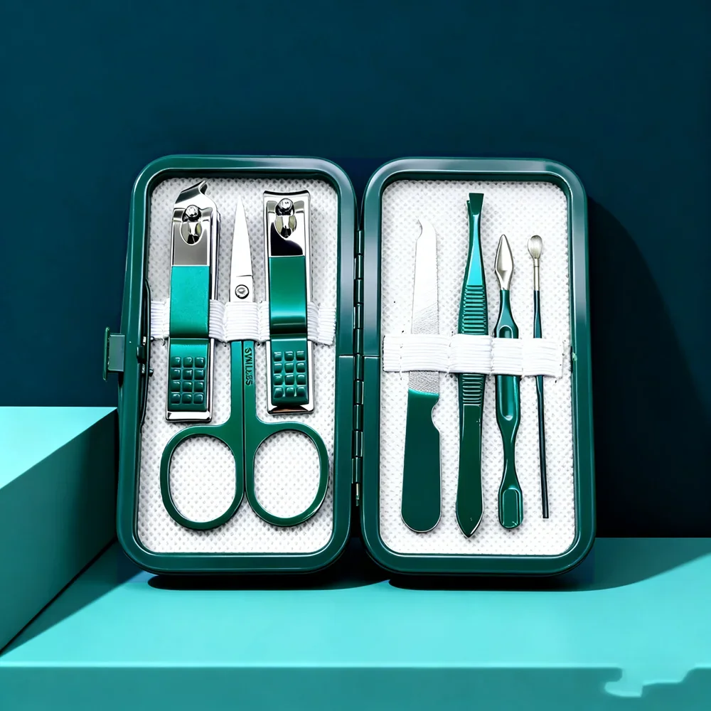 Ouriner Nail Clippers Manicure Tool Set Cuticle Nippers And Cutter Kit Professional Nail Clippers Pedicure Kit Nail Art Tool