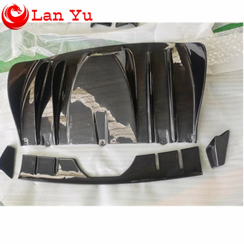 

HAMAN Style Carbon Fiber Rear Bumper Diffuser Lip Spoiler for Ferrari F430