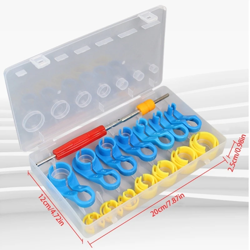 أداة إزالة خط الزيت u1jf أداة مكيف الهواء خراطيم أدوات فصل سريع 1/4 3/8 5/8 3/4 7/8 5/16 بوصة #6