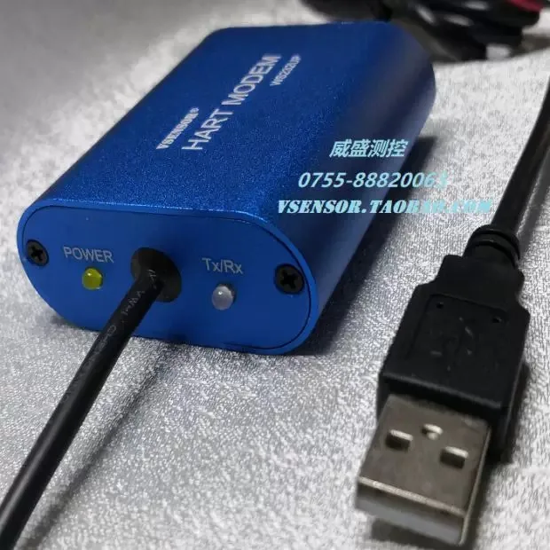 USB to HART Modem Cat Modem Converter Remote Controller with 24V and Loop Resistance