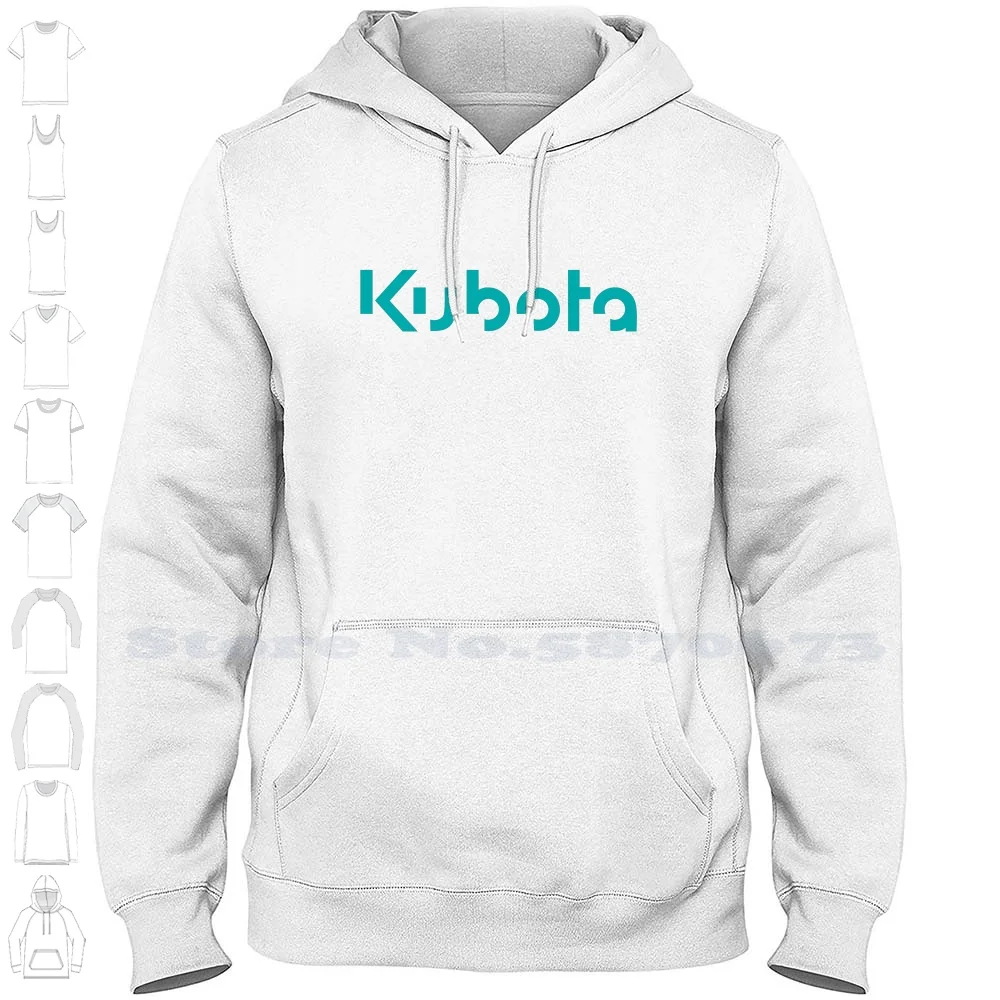 Kubota Logo Fashion Sweatshirt Hoodie Top Quality Graphic 100% Cotton Hoodies