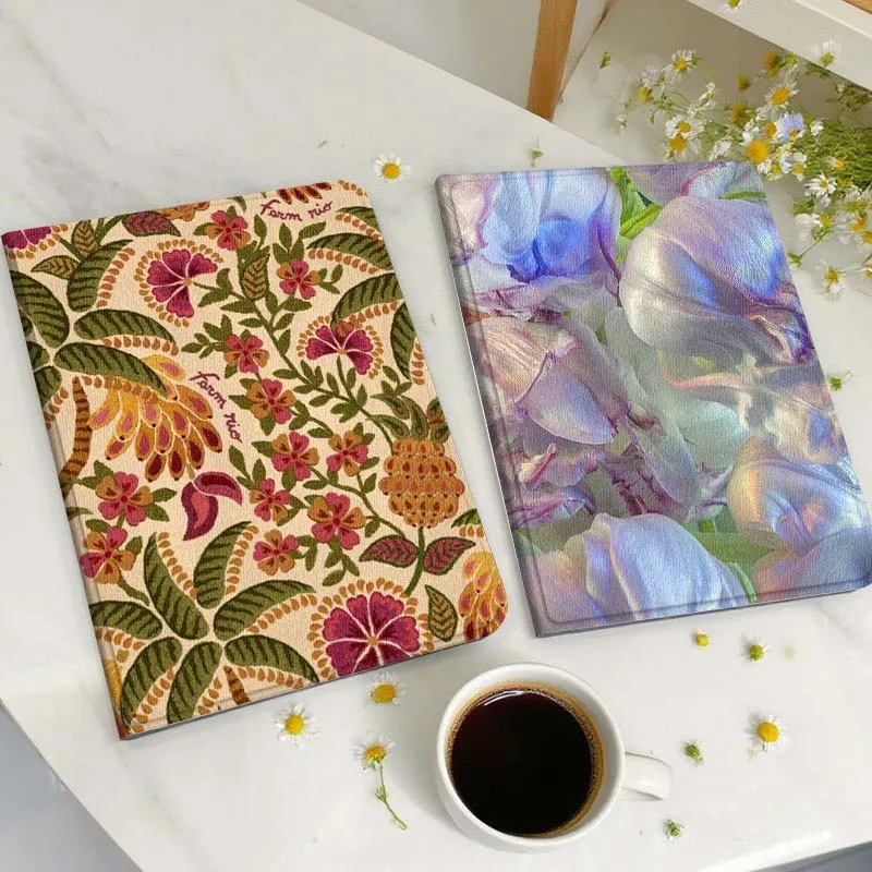 

Floral Leaf Pineapple Pattern Gift Tablet Case For Huawei Honor MatePad MediaPad Air 5 6 7 11 V6 V7 V8 V9 X9 X8 T10 T10s C5e T5