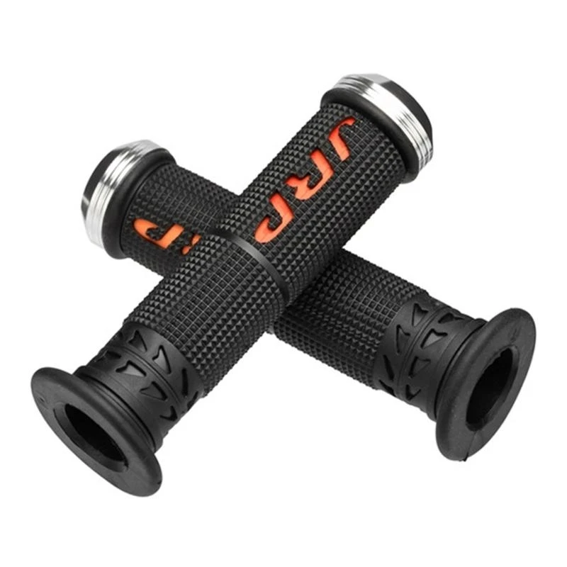 

02DE Aluminum Alloy Motorbike Handlebar Grips with Antislip Finish for Superior Control and Comfort Long Distance Riding 2pcs