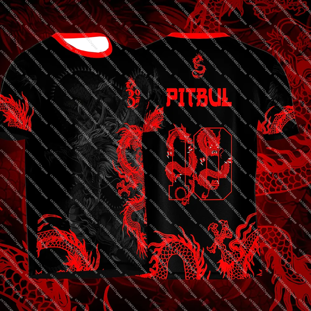 

2025 New Male Kids T Shirt Football Jersey Adult Top Dragon Breathable Training Clothes Sportwear Boys Team Men Soccer Tee Hot
