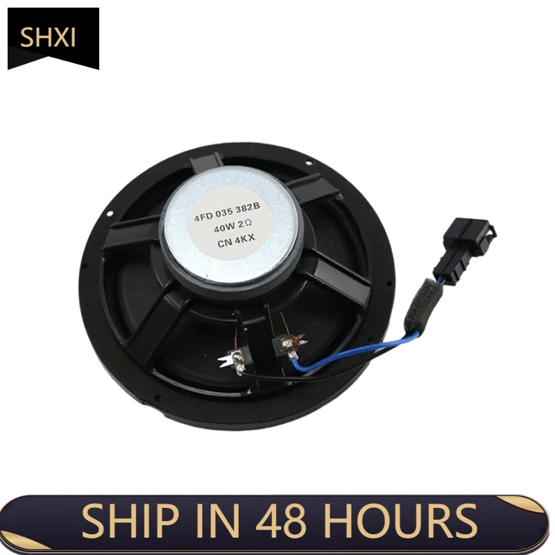 Good Quality New 4F0035381B 4F0035382B New Car Front Door Speaker Middle Bass Horn Accessories For Audi A6 C6 2005 2006 2007 200