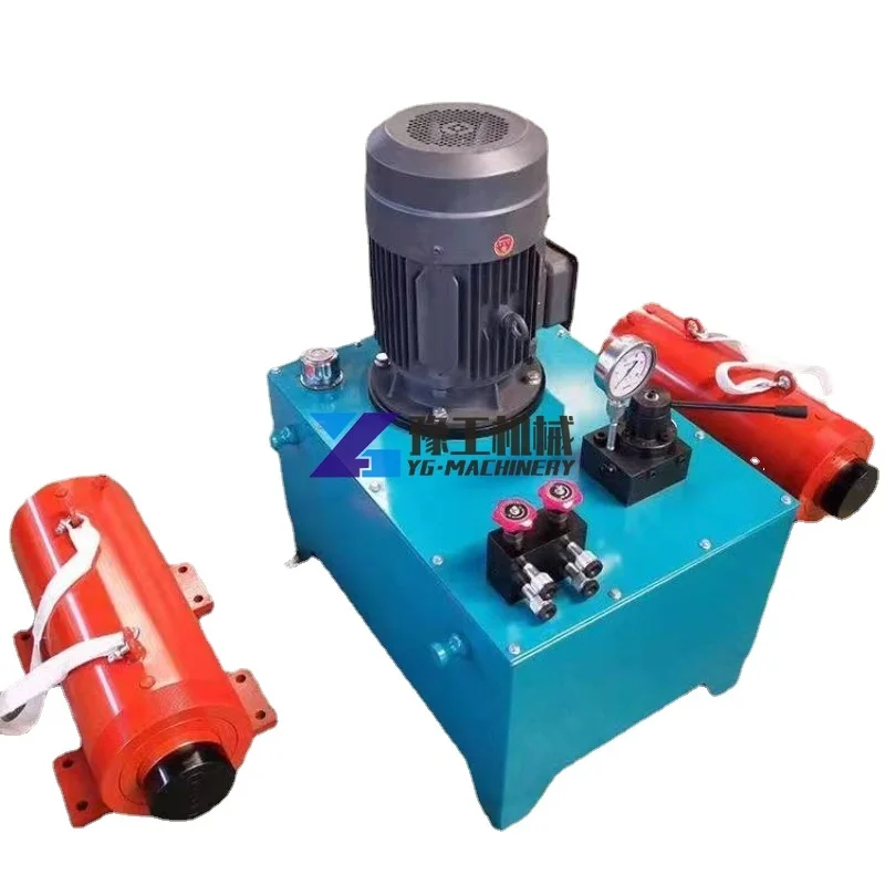 Jacking Shield Machine Hydraulic Pipe Jack for Microtunnelling Ith Diesel and Electric Hydraulic Pump Station