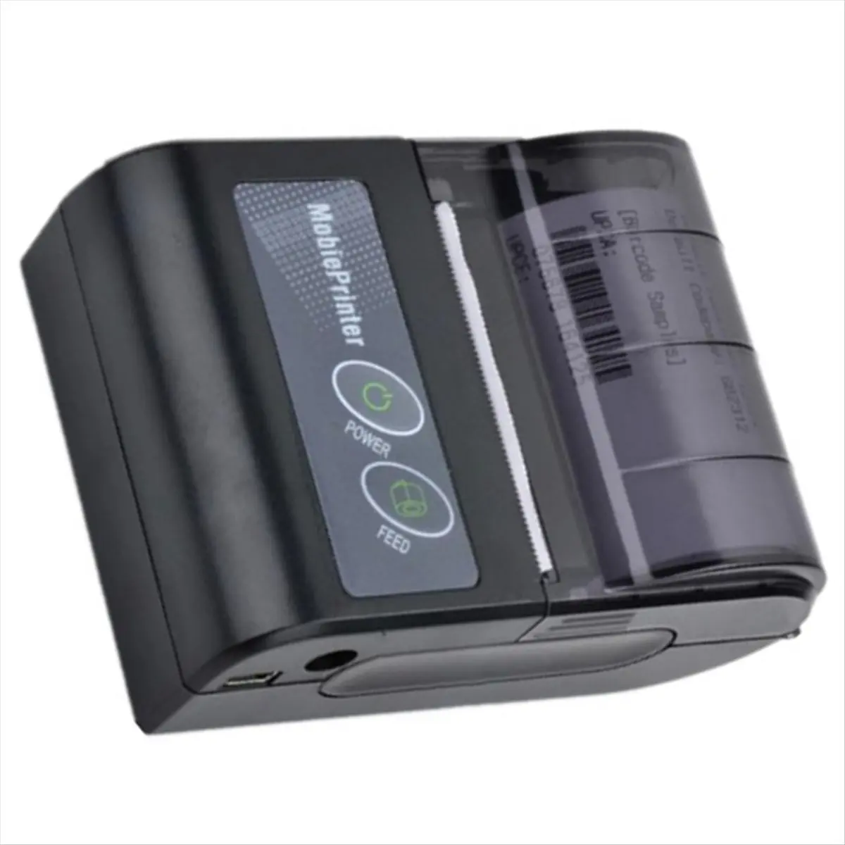 Portable Handheld Thermal Label Printer Bluetooth-Compatible Wireless Receipt Printing US Plug