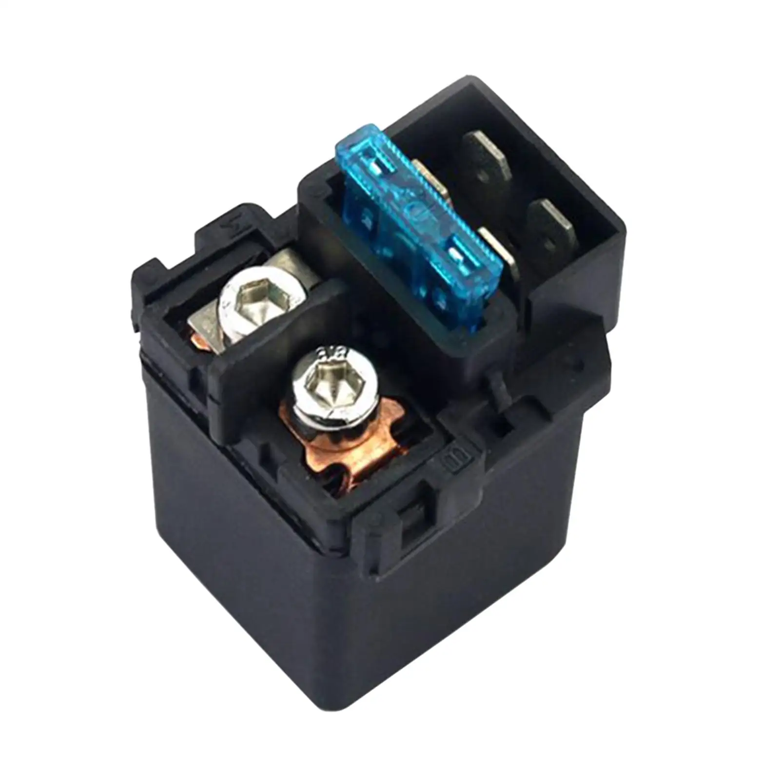 Starter Solenoid for Motorcycle Durable ABS Metal Relay Switch for Yamaha FZ16 FZ-16 YS150 Quick Replace Electronic Control