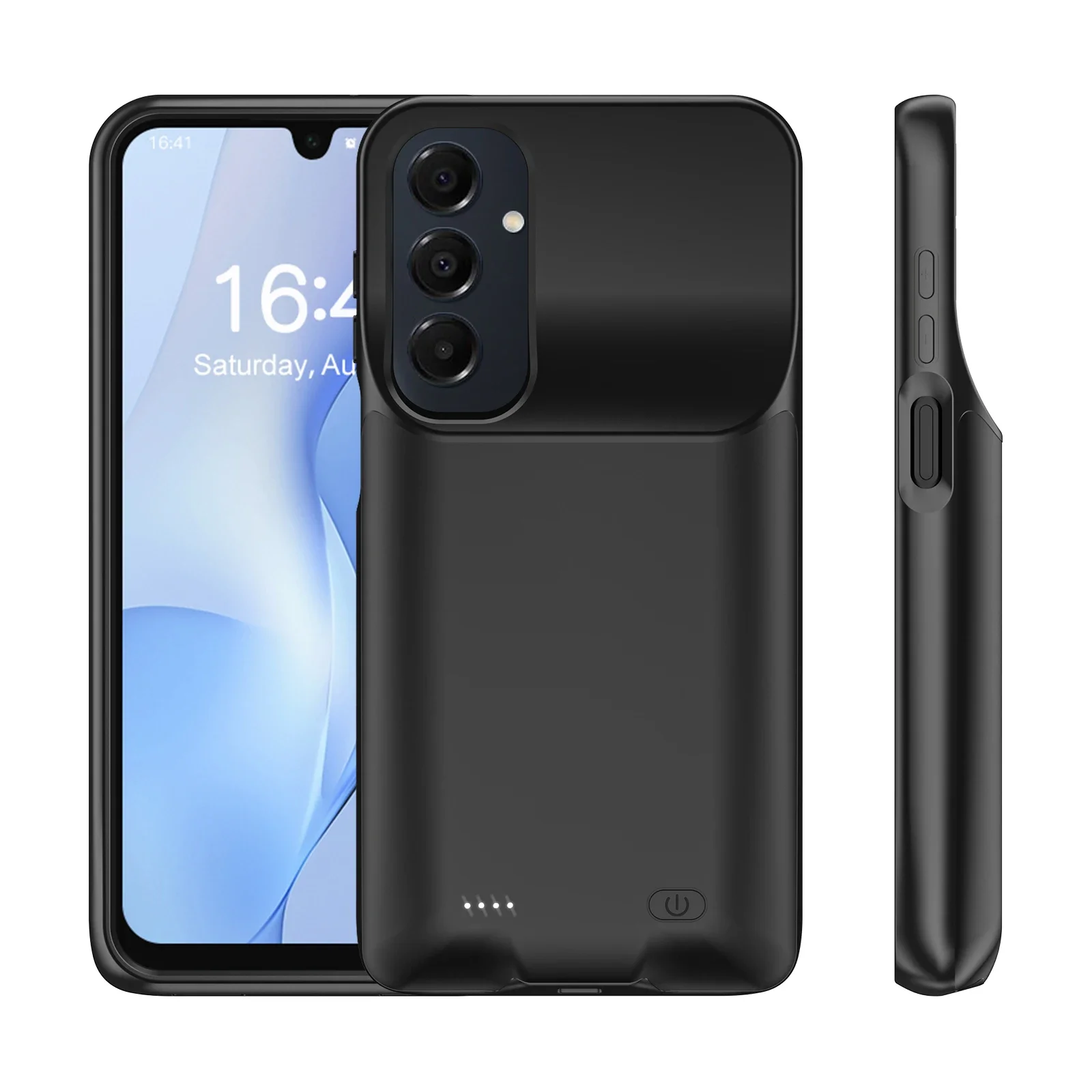 10000mAh Battery Charger Case for Samsung Galaxy A15/A16 powerbank Charging Cover Extended Battery Pack Power Case funda batería