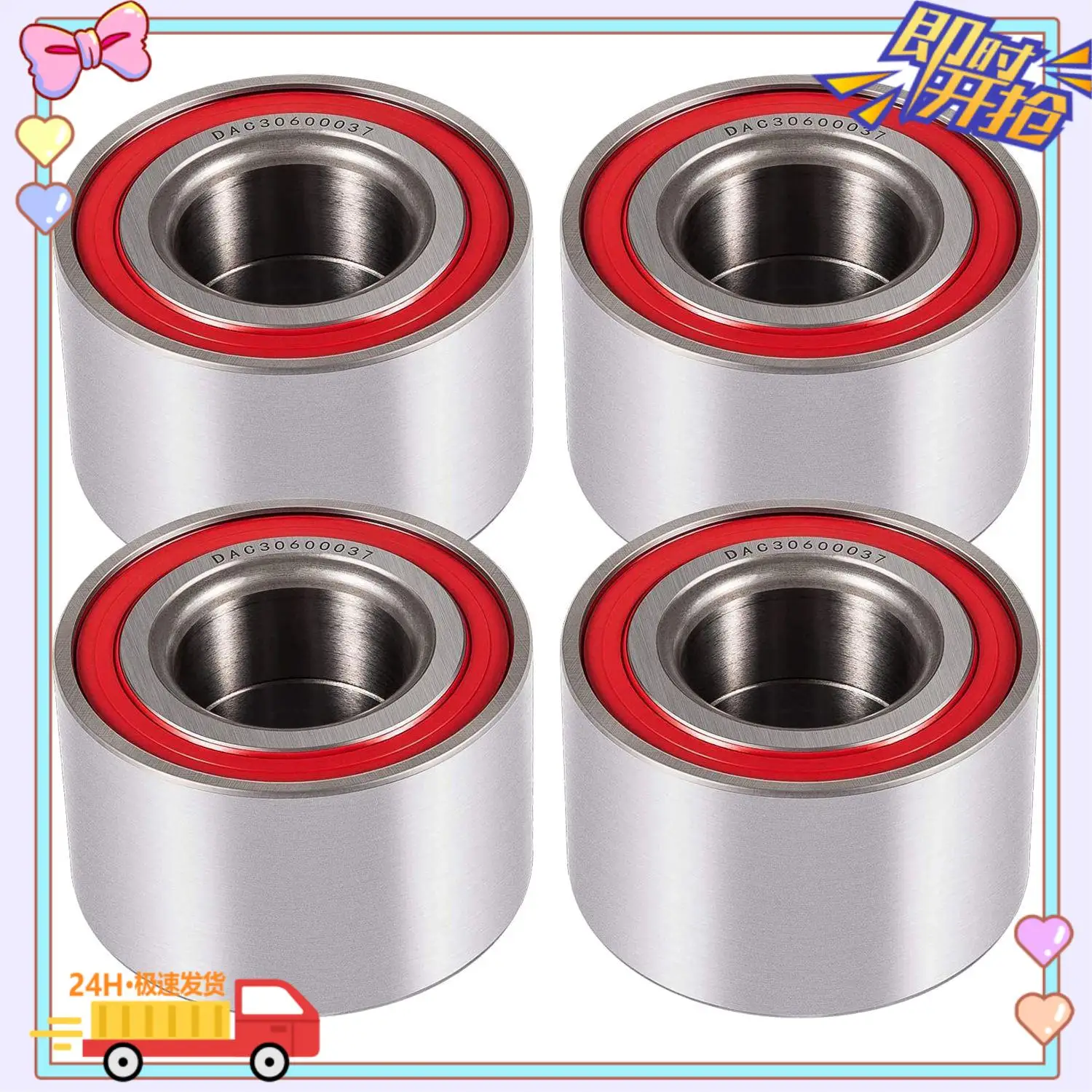 

(4 Pcs)Wheel Bearings 293350040 705400088 293350118 For 05-20 Can-Am Commander / Outlander 1000 850 800 650 500 450 400