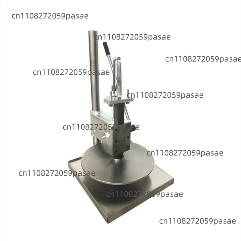 Manual pancake press, dough pancake press, diameter 20 centimeters, manual corn pancake press, pizza dough flattening machine