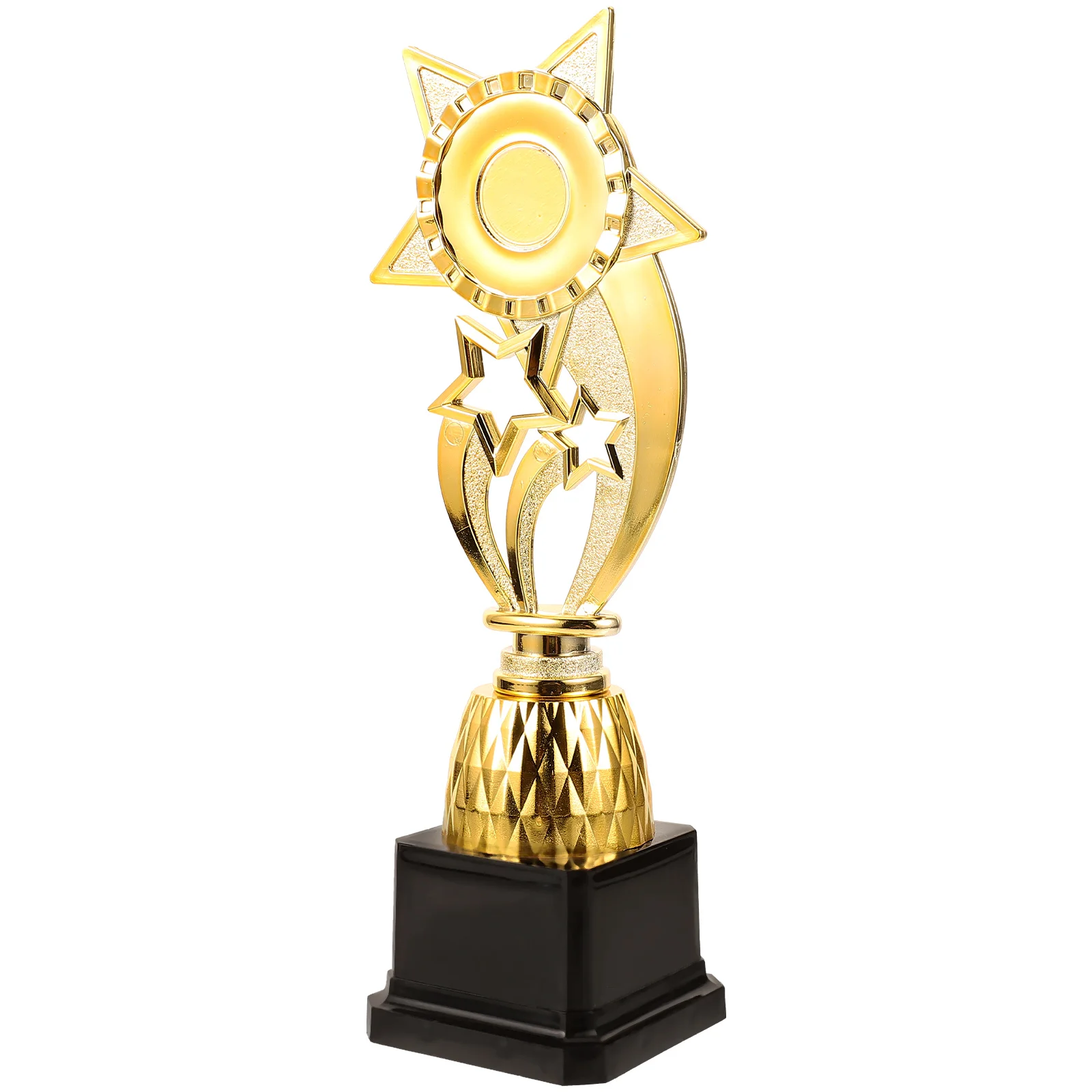 

Trophy Cup Plastic Gold Mini Soccer Gifts Pentagram Shaped Decor Decorate Party Favors for Kids