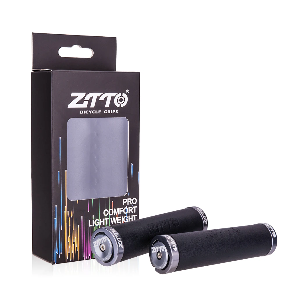 ZTTO MTB Mountainbike Lenkergriffe Faserleder City Bike Fahrradlenkerabdeckung Ledergriff Weich Stoßfest