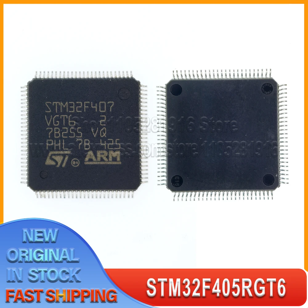 

1 ~ 20 шт./лот STM32F407VGT6 STM32F407 VGT6 QFP100 100% новый оригинальный точечный запас