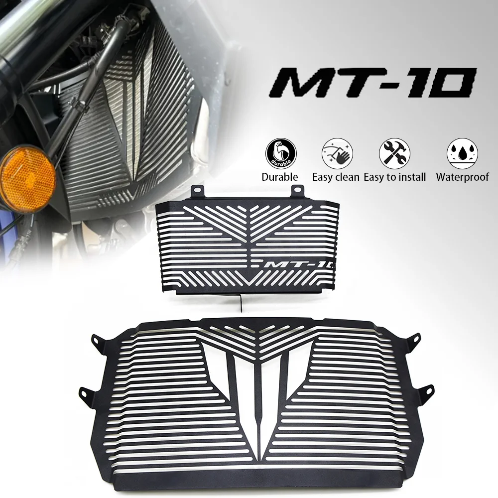 

2025 Aluminum Radiator Guard Protector Grille Grill Cover Parts For YAMAHA MT10 MT-10 MT 10 SP 2016-2024 Motorcycle Accessories