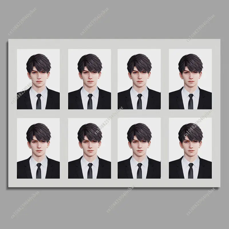 Amour et espace profonde Sylus Xavier Zayne Rafayel Caleb dessin animé ID Photo Anime Cosplay personnage Photo papier Fans Collection cadeau