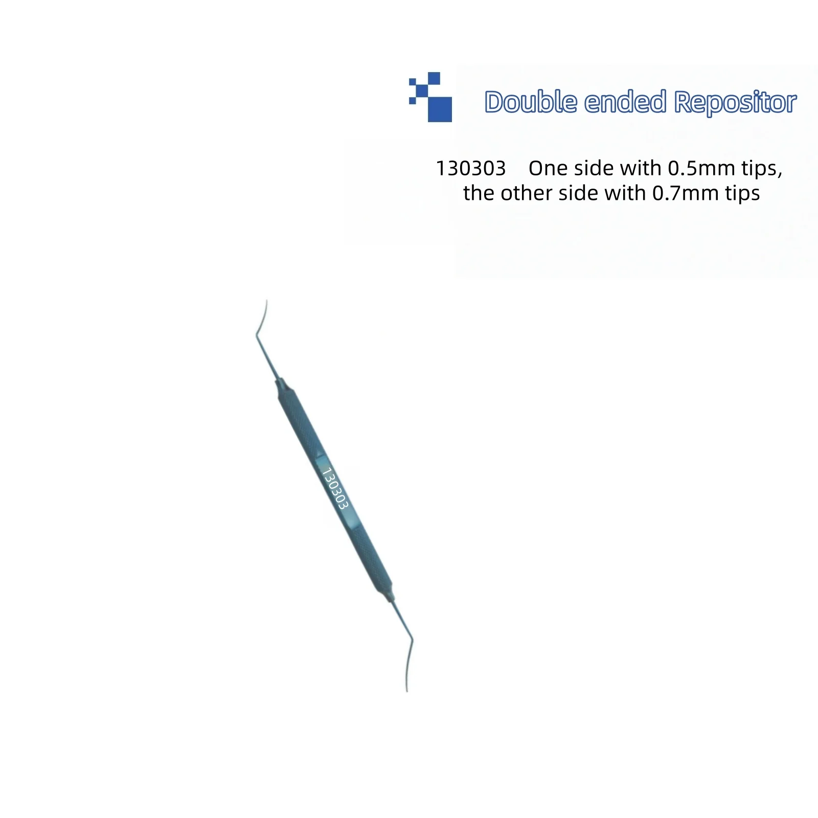 

Double ended Repositor One side with 0.5mm tips, the other side with 0.7mm tips