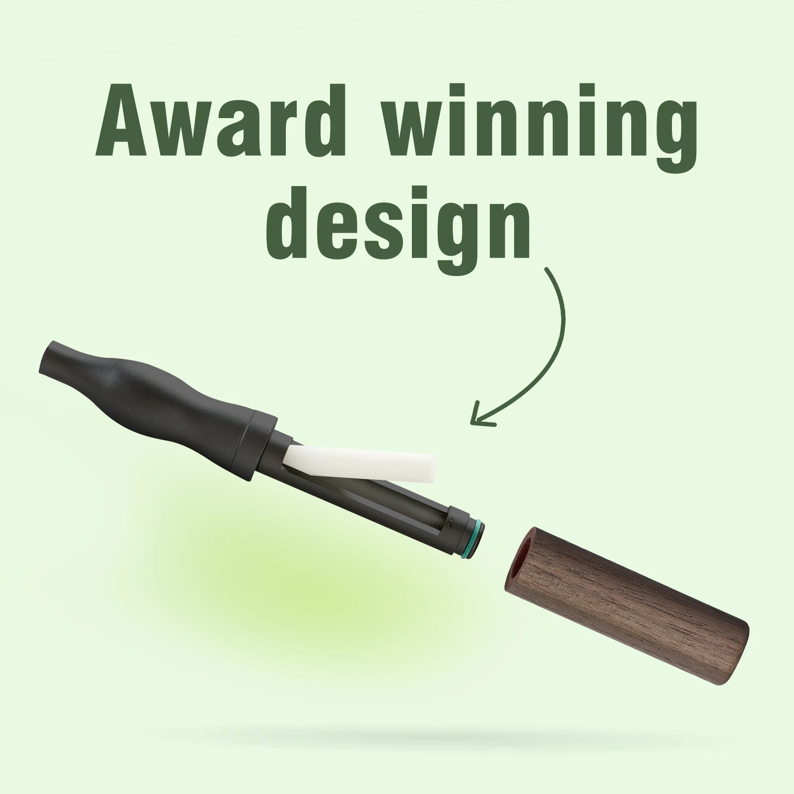Upgraded Version Quit Smoking Inhaler Natural Flavors Stick Portable Nicotine-Free Smokeless Inhaler Gift for Him Stop Smoking