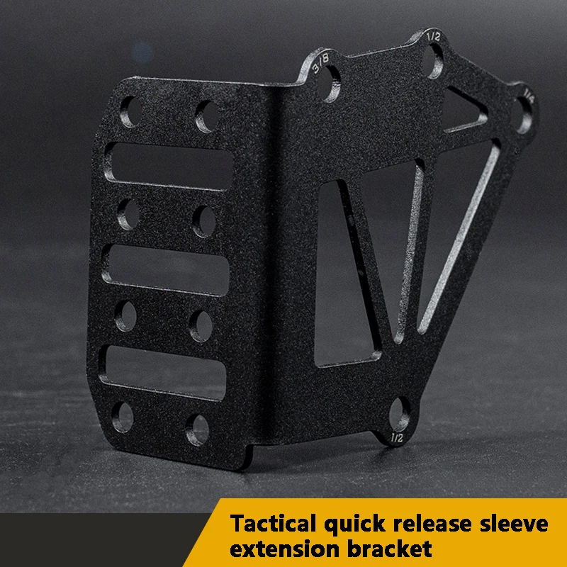 Tactical Quick Release Sleeve Expansion Bracket,  Expansion Combination with Multifunctional Bracket, Made of Stainless Steel