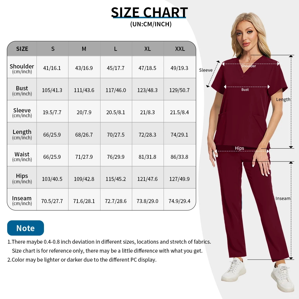 Moda dentista terno médico esfrega uniformes enfermeira cirúrgica esfrega conjuntos hospital enfermagem terno clínica salão de beleza workwear