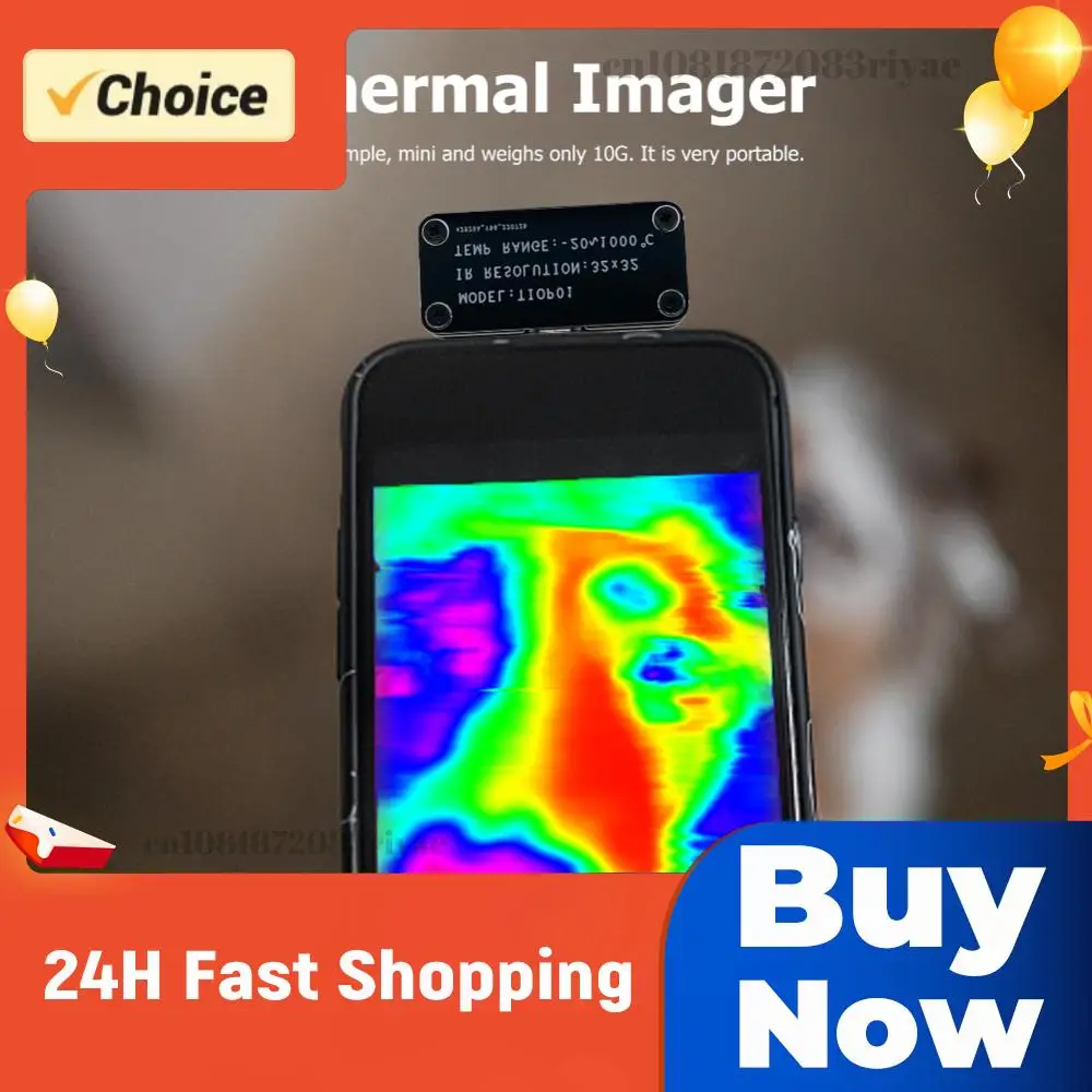

Mini Phone Infrared Camera Professional External IR Thermal Sensor 32x32Resolution for Android Mobile Phone Thermal Imager