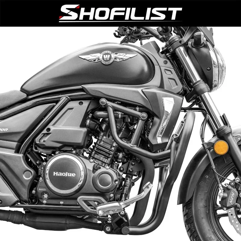 

Motorcycle Accessories Engine Guard Highway Crash Bars Frame Protection Bumper Protectors Bumper Fit for Haojue TR300