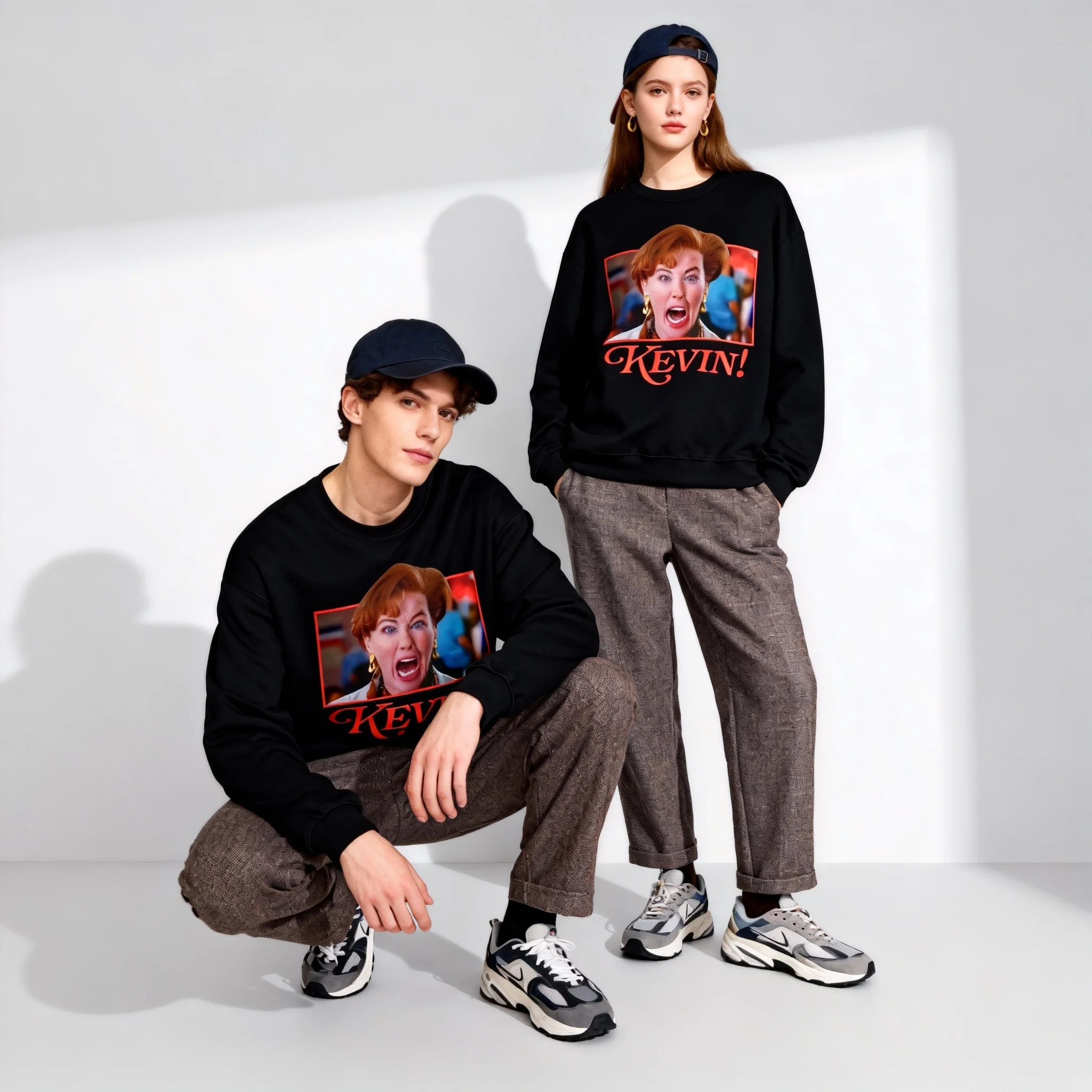 

Популярный фильм «Маленький призрак», домашняя тема мамы, уродливый свитер, толстовка с капюшоном для рождественской вечеринки, размер для взрослых, осенне-зимняя новая коллекция