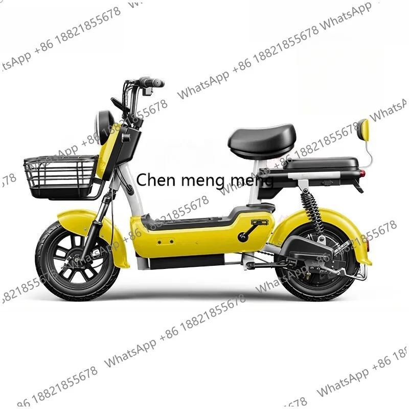Mountain Snow Bike Lithium Battery Helps Men and Women with Variable Speed Commuting Lightweight Battery Electric Bike