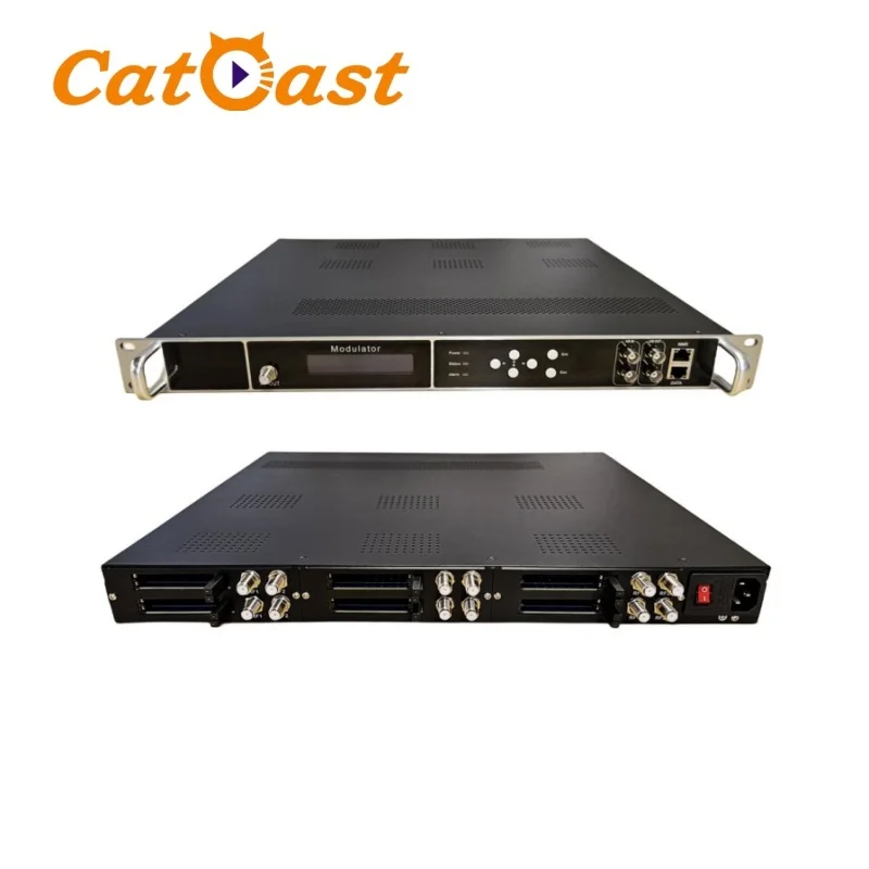 

Broadcasting Equipment Modulator DVB-S2 Tuner with CI CAM To 4/6/8/10/12 RF DVB-C/DVBT/ISDBT/ATSC Modulator